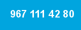 967 111 42 80 967 111 42 80